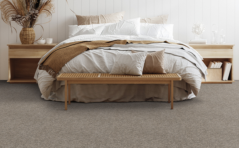 bedroom carpet with grey tones